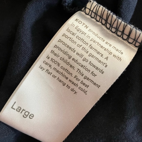 KOTN blue short sleeve T-shirt. - Picture 3 of 5